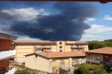 Avellino – Incendio ICS Pianodardine, Irpiniambiente decide lo stop alla raccolta dei rifiuti