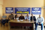 Avellino – La Lega in protesta davanti all’ospedale Moscati