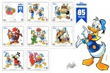 Emissione francobolli Paperino e fumetto Disney in Italia