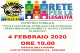 Avellino – Il 4 febbraio “Nuove strategie antiracket e antiusura – percorsi di solidarietà ed inclusione delle vittime in Irpinia ”