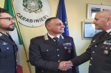 Il luogotenente Giuseppe Friscuolo promosso ufficiale Lascia il comando della stazione di Solofra
