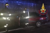 Lioni – Vigili del Fuoco intervengono per un incidente stradale