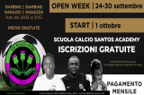 Santos Fc Academy ad Avellino, aperte le iscrizioni alla scuola calcio con Juary del Bellizzi Irpino
