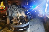Avellino – Incidente stradale in pieno centro città