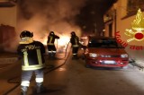 Baiano – Nella notte due auto in fiamme