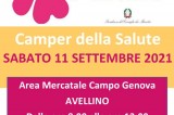 Camper della salute, sabato 11 settembre presso l’area mercatale di Avellino