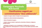Terza dose vaccino anti-covid, Open Day lunedì Terza dose vaccino anti-covid, Open Day lunedì
