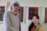 Ad Avellino espone l’artista Elbegzaya Khaltar dalla Mongolia