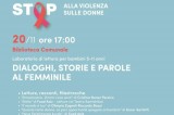 Ariano Irpino,”dialoghi, storie e parole al femminile”, l’iniziativa a sostegno delle donne