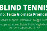 Avellino – Blind Tennis, al via la due giorni di sport per non vedenti
