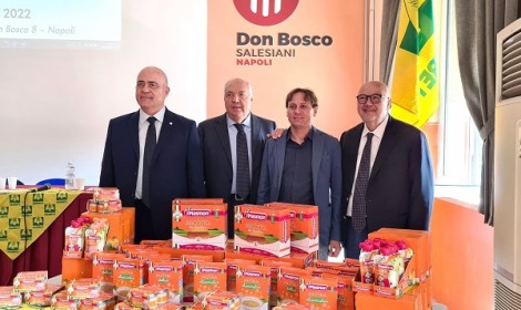 Grazie ai Salesiani Don Bosco, cibo di qualità donato alle famiglie in difficoltà di Napoli