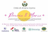 In consegna il “Premio 8 marzo” ad Ariano Irpino (AV)