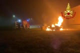 Volturara Irpina (Av) – Incendio di un’autovettura in sosta