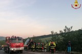Autostrada Napoli/Canosa – Bus si ribalta nella scarpata Autostrada Napoli/Canosa – Bus si ribalta nella scarpata