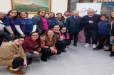 Amos Partenio a Guardia Sanframondi: pomeriggio in rosa e solidarietà a Carlo Iannace