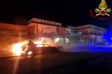 Grottaminarda(Av) – Incendio di quattro autovetture