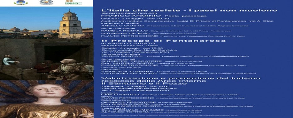 Fontanarosa (Av) – Valorizzazione del patrimonio culturale, storico e religioso delle Aree Interne