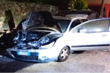 Sperone(Av) – Auto in fiamme nella notte Sperone(Av) – Auto in fiamme nella notte