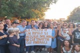 Giugliano (NA) – Protesta per il cane morto Giugliano (NA) – Protesta per il cane morto
