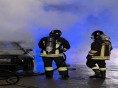 Incendio nella notte a Solofra (AV) Incendio nella notte a Solofra (AV)