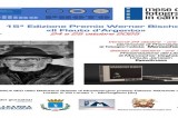 XV Edizione del Premio “Werner Bischof – Il Flauto d’Argento” XV Edizione del Premio “Werner Bischof – Il Flauto d’Argento”