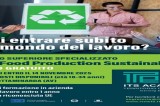 Aperte le iscrizioni per il corso ITS Aperte le iscrizioni per il corso ITS