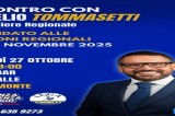 Tommasetti prosegue il tour elettorale Tommasetti prosegue il tour elettorale