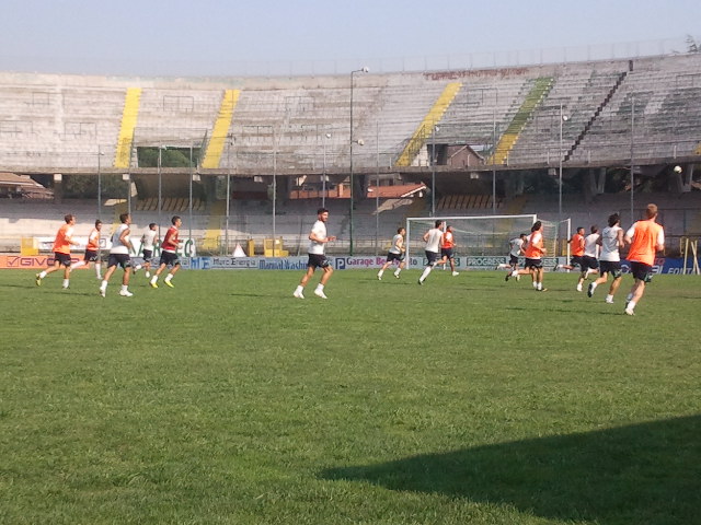 Allenamento avellino calcio