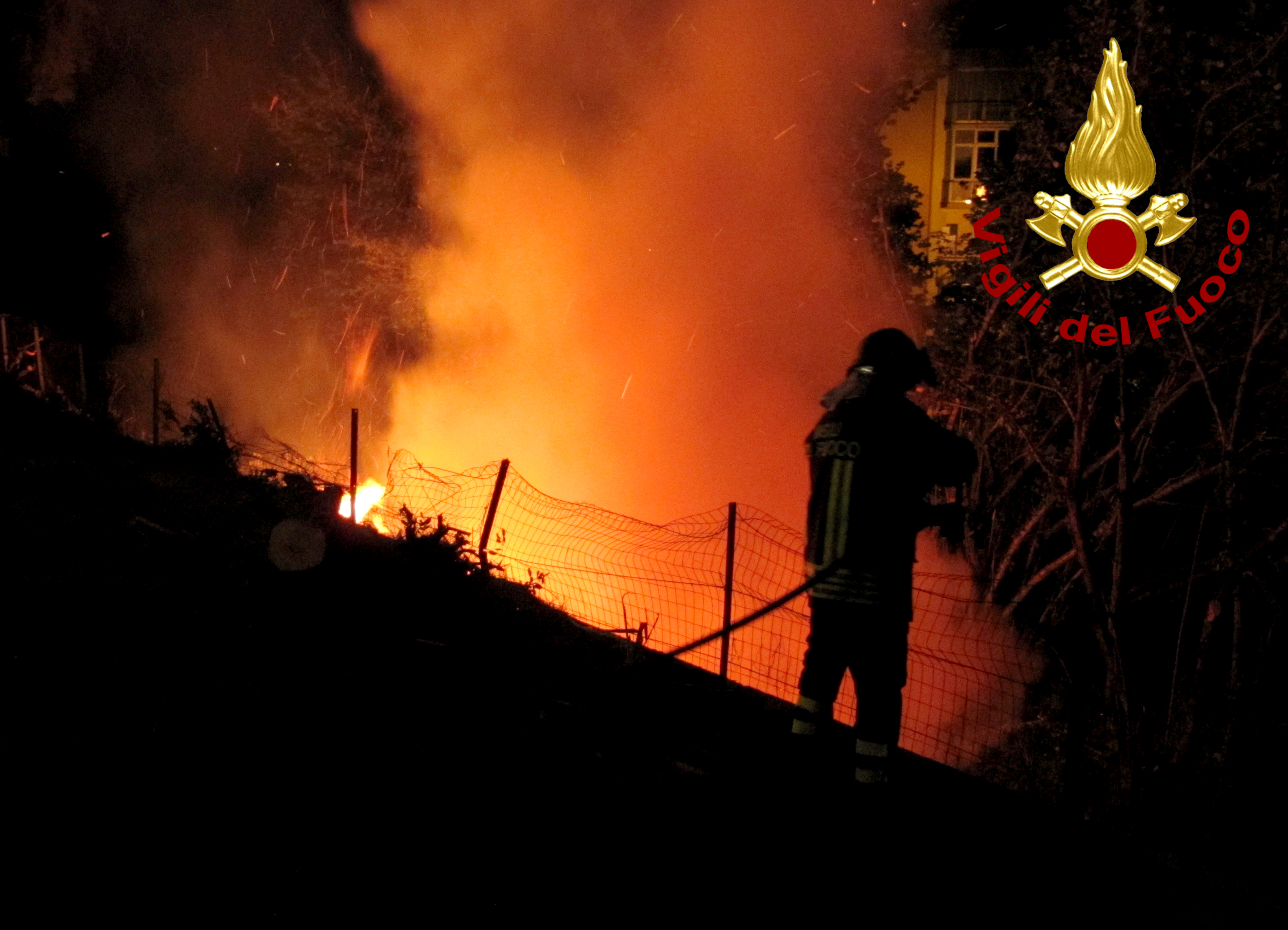 Incendio Quaglietta.
