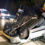 auto vigili incidente