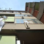 balcone caduta