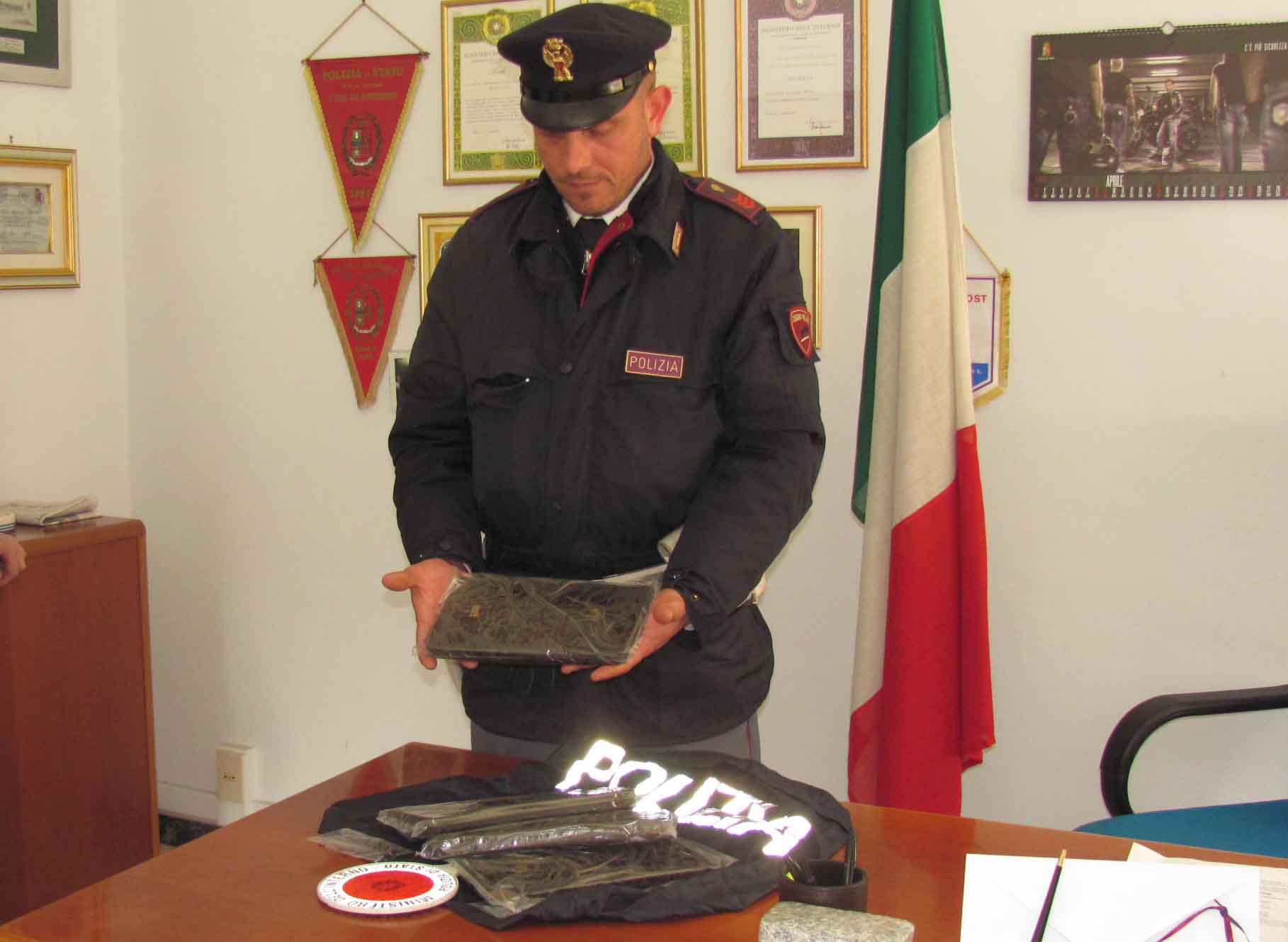 hashish polizia