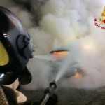 vigili auto incendio