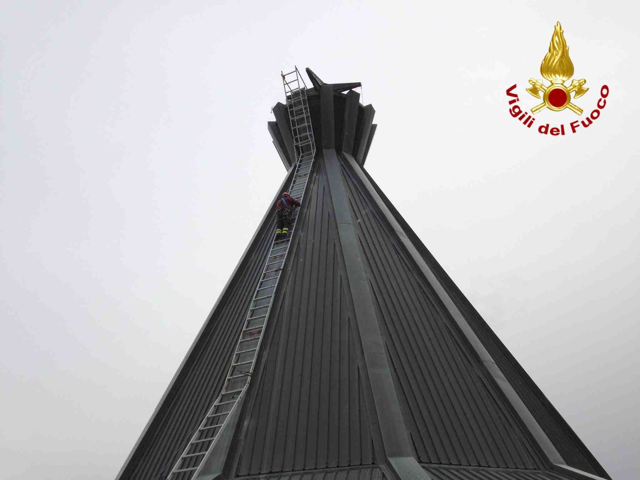vigili del fuoco avellino chiesa