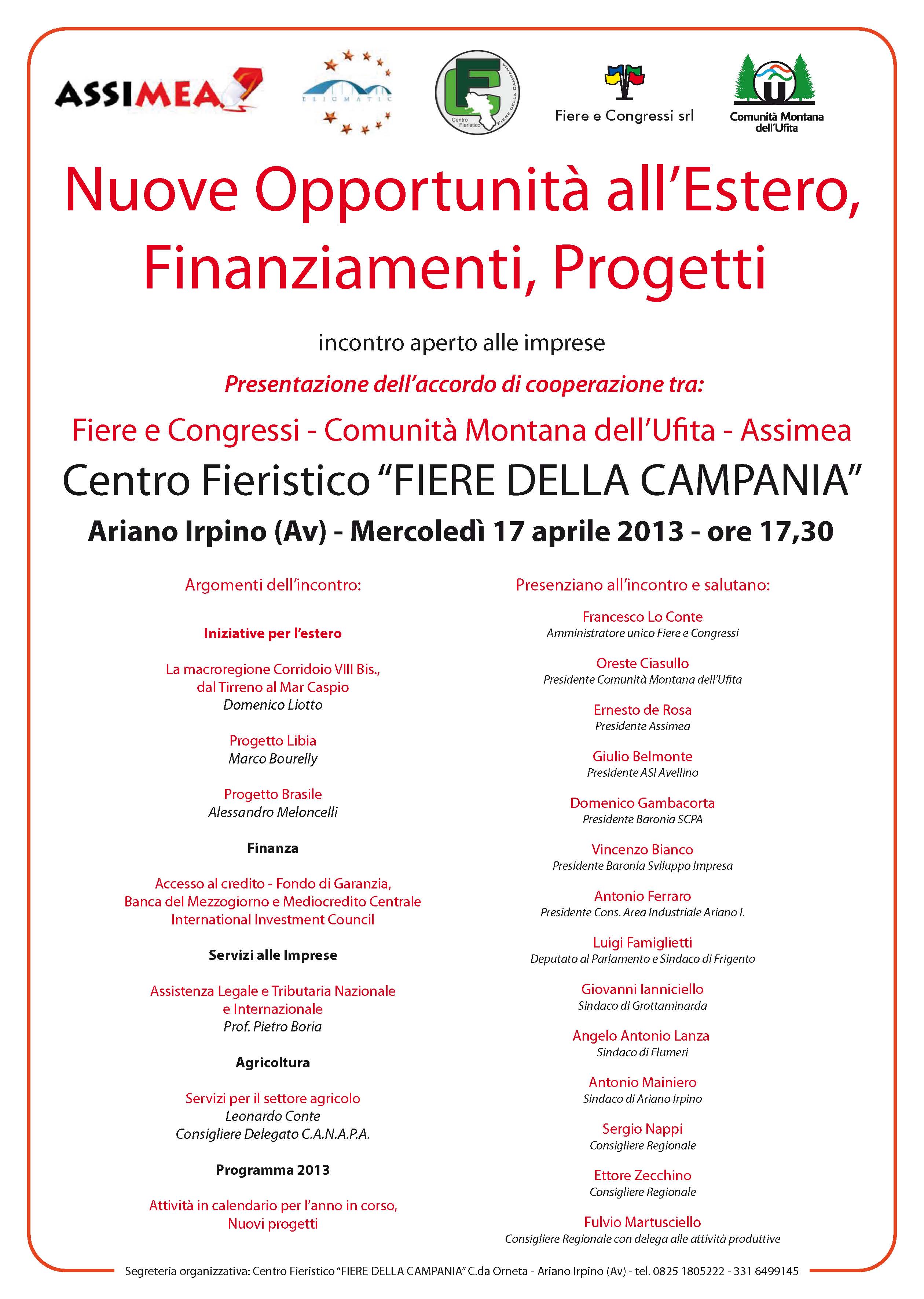 Incontro - Fiere e Congressi - ASSIMEA