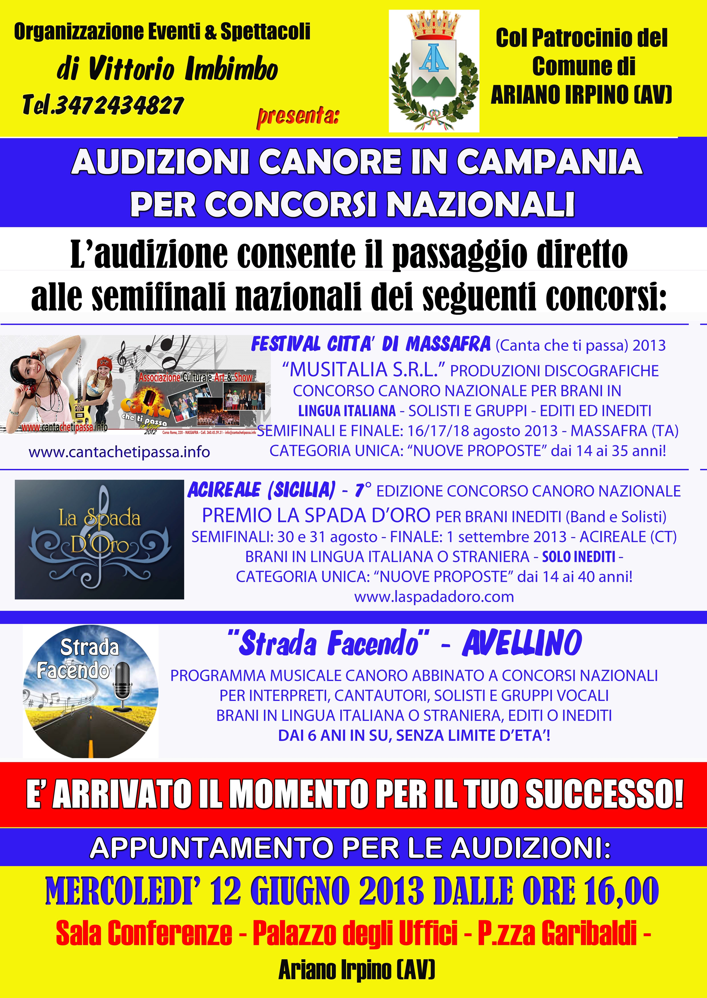 Audizioni Imbimbo