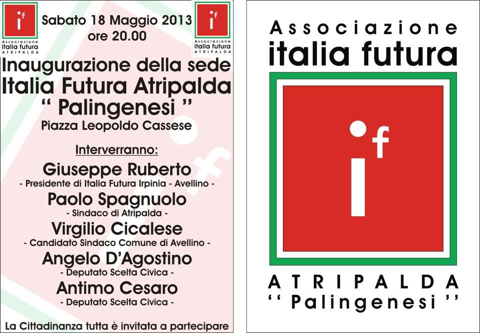 manifesto inaugurazione sede if atripalda