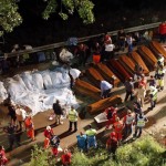 INCIDENTE MORTALE IN IRPINIA. IL BILANCIO E' DI OLTRE 30 VITTIME