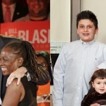 Bill de Blasio celebrates with his family