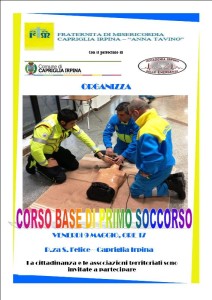 VOLANTINO CORSO PRIMO SOCCORSO CAPRIGLIA IRPINA2