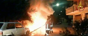 24-07-2014_Incendio_autovettura_Avellino