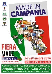 Manifesto Made in Campania 70x100