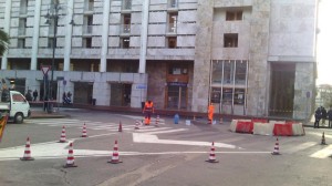 lavori piazza libertà