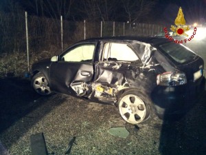 Vigili del Fuoco Avellino, incidente stradale, Avellino-Salerno.