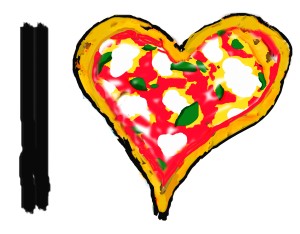pizza cuoree
