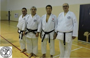 stage di karate con il maestro takeshi naito