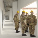 Visita alla nuova officina militare