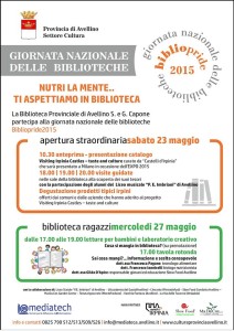 giornata nazionale delle biblioteche