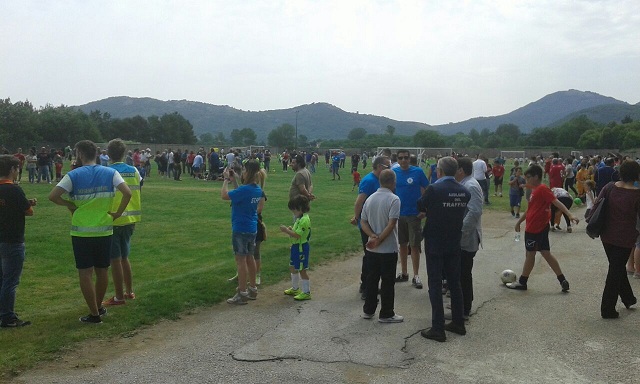 Volturara in festa inaugurato il campo di calcio
