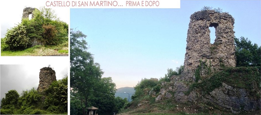 castello prima e dopo